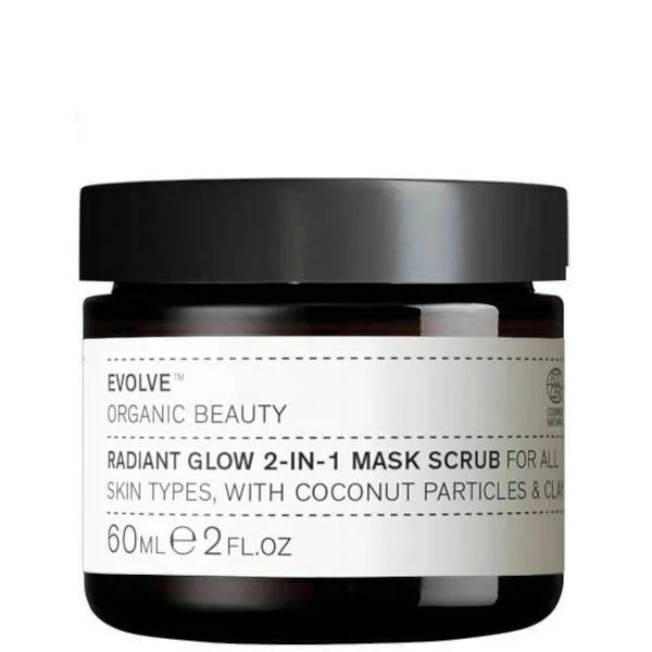 Evolve Radiant Glow Mask - Masque Exfoliant éclat Au Cacao 1 Evolve Radiant Glow Mask - Masque Exfoliant éclat Au Cacao