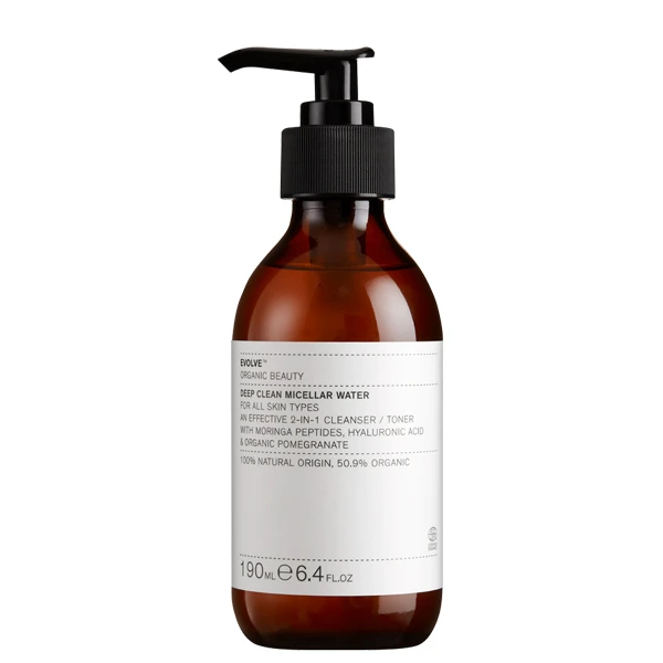 Evolve Deep Clean Micellar Water - Eau Micellaire 1 Evolve Deep Clean Micellar Water - Eau Micellaire